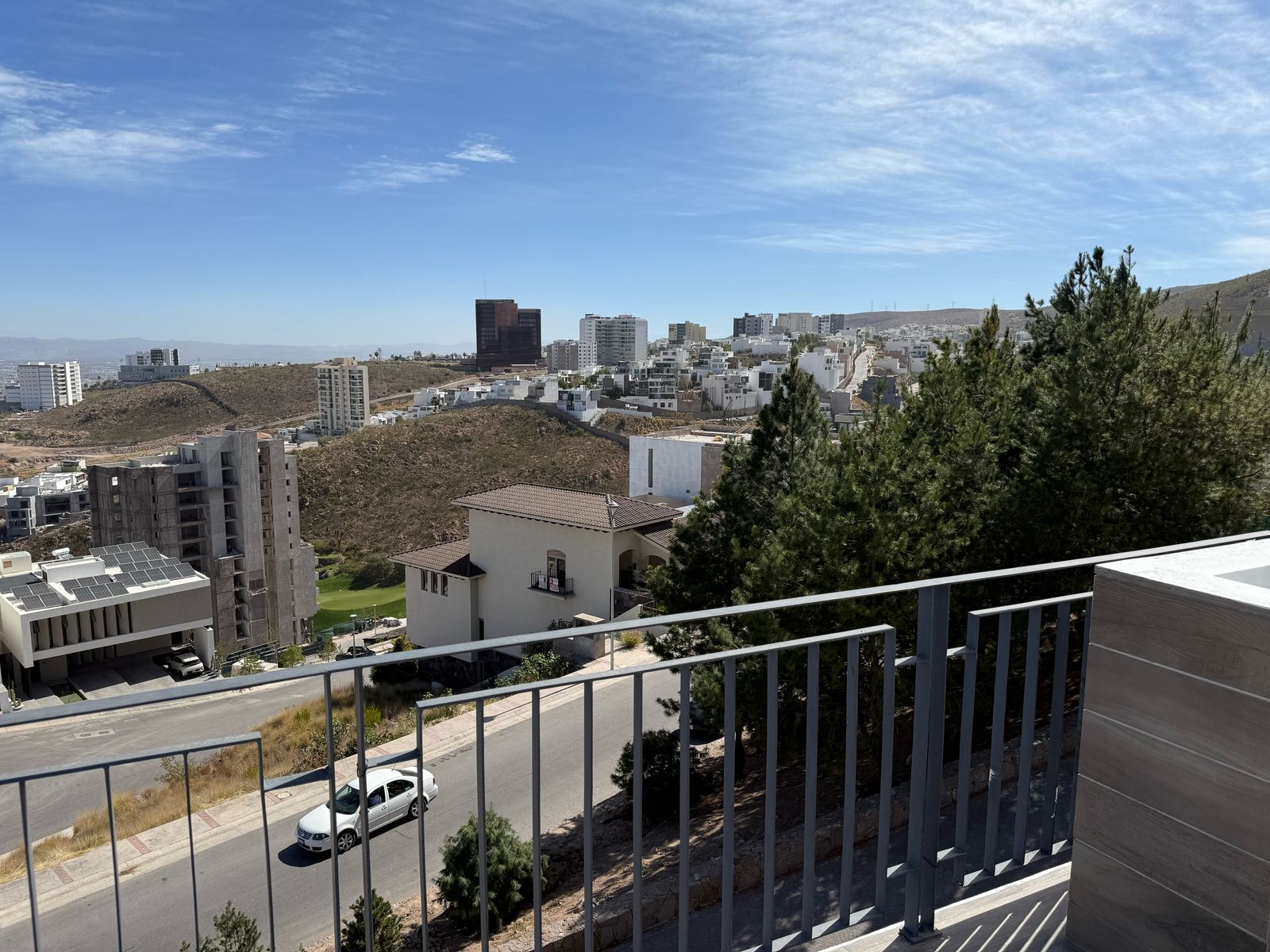 Vista de la propiedad