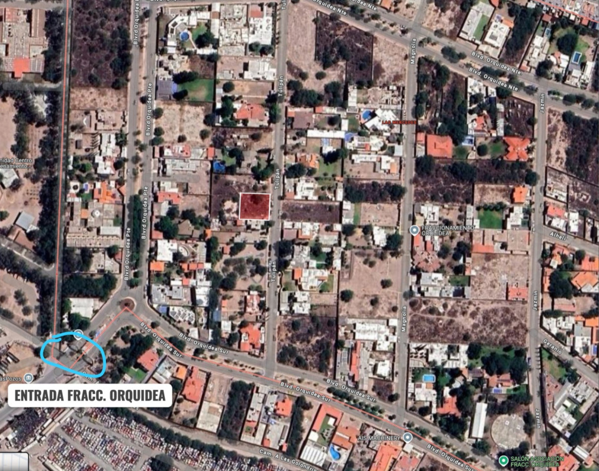 Vista de la propiedad