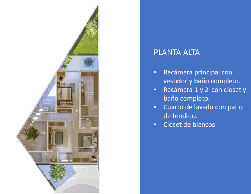 Vista de la propiedad