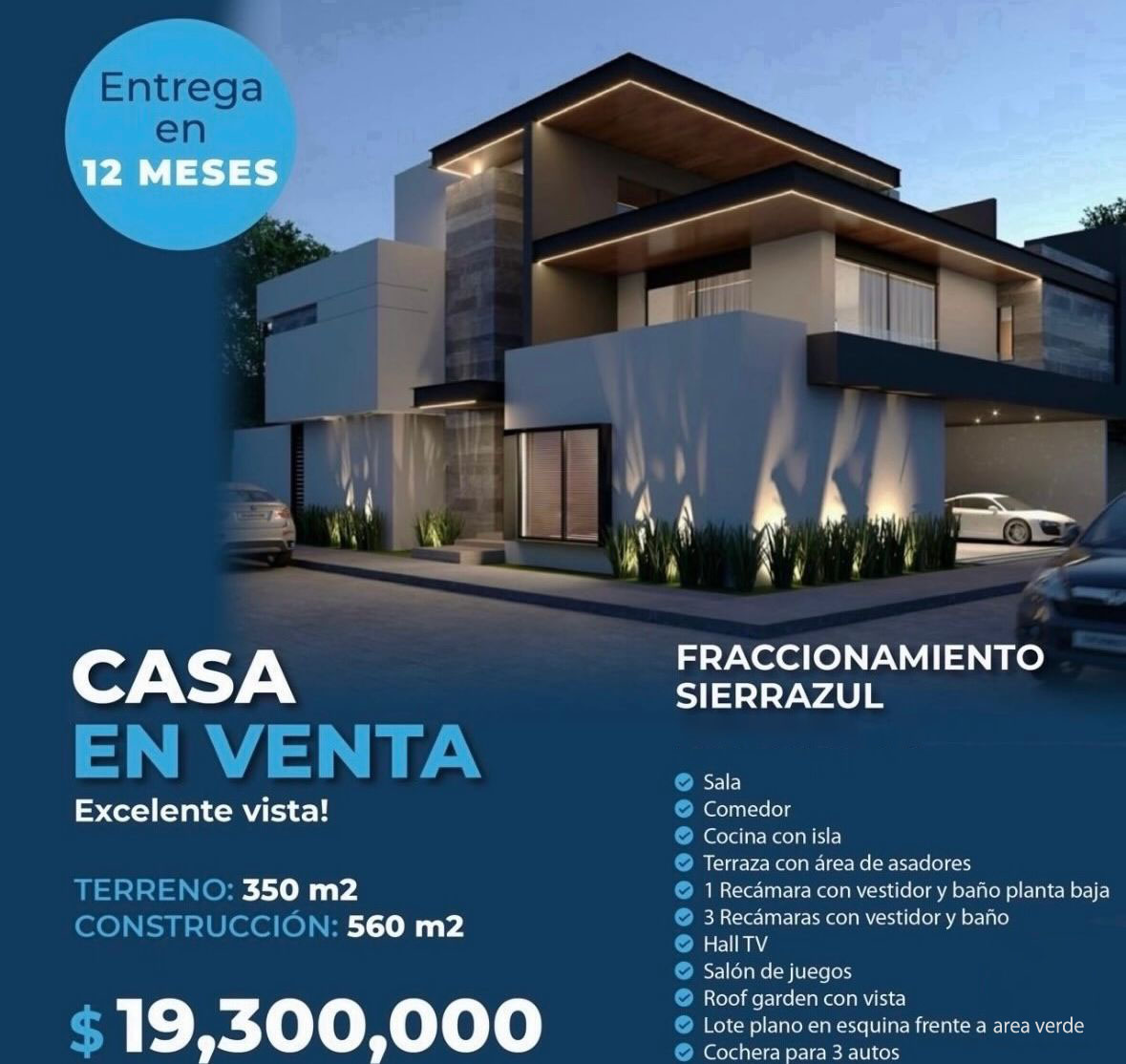 Casa en Venta en Sierra Azul