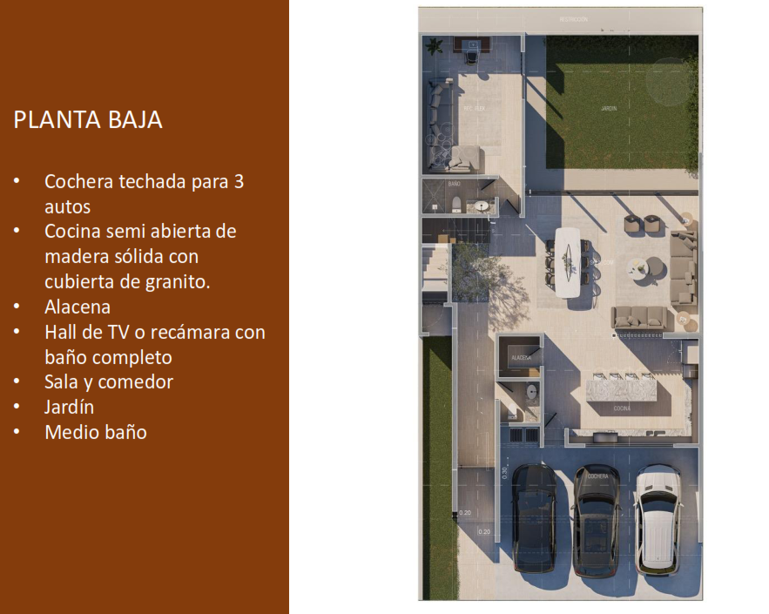 Vista de la propiedad
